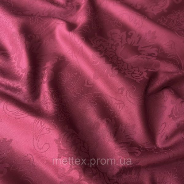 Сатин жаккард Selonya - КОРОЛІВСЬКИЙ ВЕНЗЕЛЬ марсала 2741749879 фото