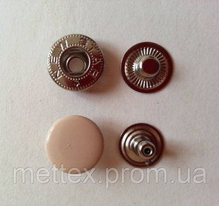 Кнопка АЛЬФА - 15 мм емаль №291 беж 60896286 фото