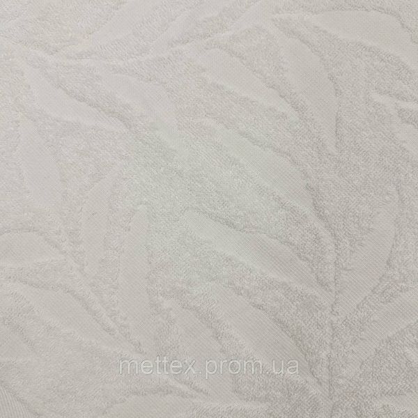 Махра Купон жаккард ВЕТОЧКА молоко - 68 см х 140 см (баня) 2759201193 фото