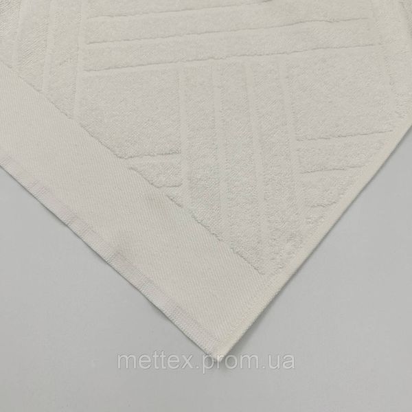 Махра Купон жаккард РОМБ молоко - 48 см х 89 см (обличчя) 2759210868 фото