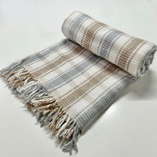 Піке-купон Selonya МОЗАЇКА &mdash; смужка сіро-бежева  &mdash; 180 см х 210 см  2826933848 фото