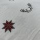 Фланель WELLAHOME № 29013 - НОВОГОДНЯЯ ЗВЕЗДА - беж 2747883757 фото 4